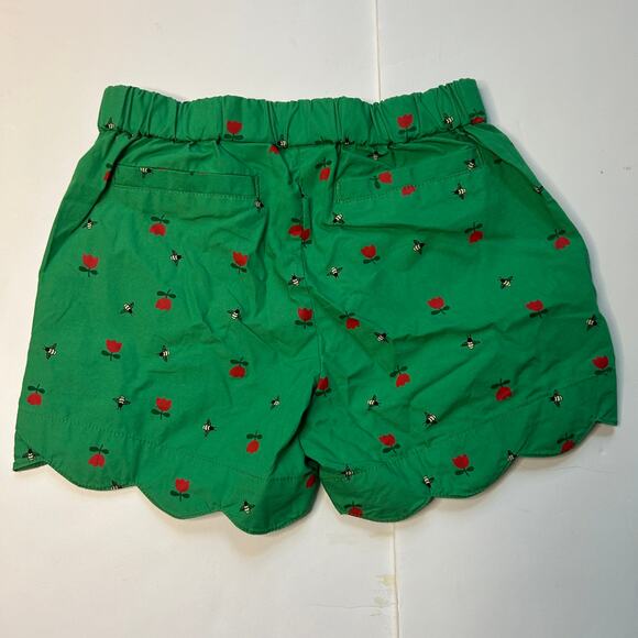 Hanna Andersson 100% Cotton Tulip Scalloped Shorts 100 - Picture 4 of 4